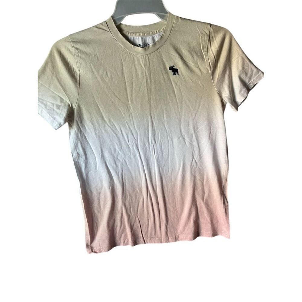 Abercrombie Kids Unisex Dip-Dye T-Shirt Multicolor Size 16 Casual